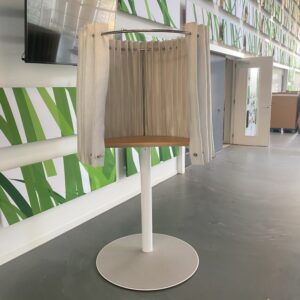 Offecct SmallTalk (akoestisch), wit - H 200 x B 115 x D 105 cm.