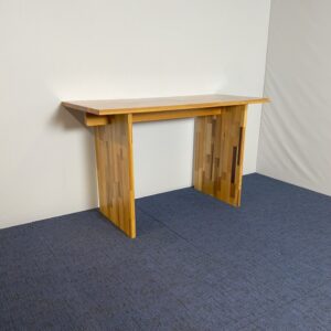 Hoge vergadertafel/bartafel, 180 x 80 cm.