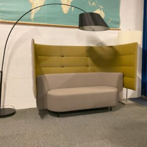 Akoestisch bankstel TwinForm Incradible, taupe/bruin-groen