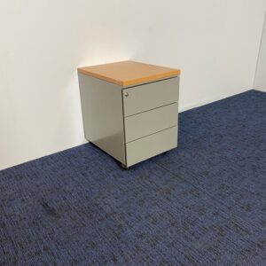 Ladeblok, aluminium, beuken topblad