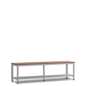 Garderobe zitbank met schoenenrooster