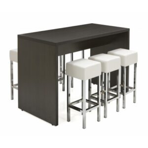 Vergadertafel 'hoog', 160 x 80 cm.