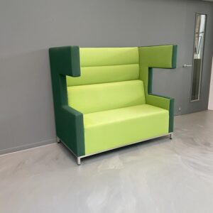 Treinbank Ahrend Loungescape (akoestisch) - lichtgroen/donkergroen