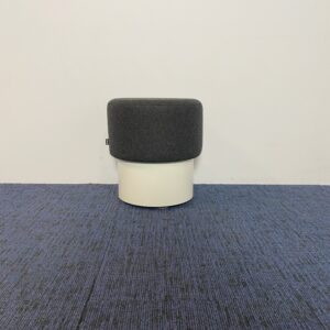 Bene Parcs Pop-up poef, zwart/wit