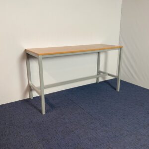 Hoge vergadertafel, 200 x 90 cm.