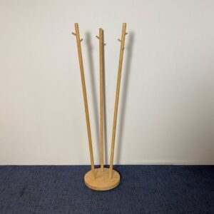 Staande kapstok, design, eiken