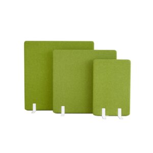 Akoestische staande scheidingswand Basic  – in kleur naar keuze - 120 cm. hoog