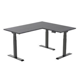 Hoekbureau zit/sta T-Line Deluxe (elektrisch)