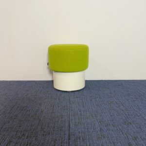 Bene Parcs Pop-up poef, groen/wit