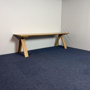 Vergadertafel DutchGlobe A Line, 240 x 80 cm.