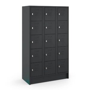 Lockerkast Basic-Line, 15-deurs - 2 kleuren