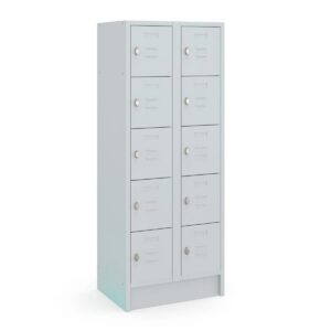 Lockerkast Basic-Line, 10-deurs - 2 kleuren