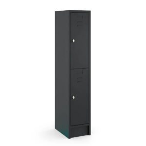 Garderobekast Basic-Line, 2-deurs - 2 kleuren