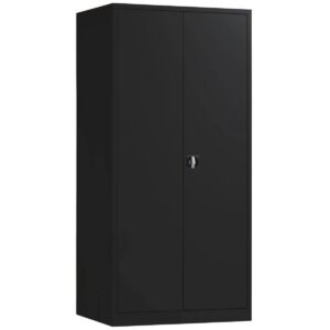 Klapdeurkast Comfort, H195 x B92 x D60 cm. – 5 kleuren