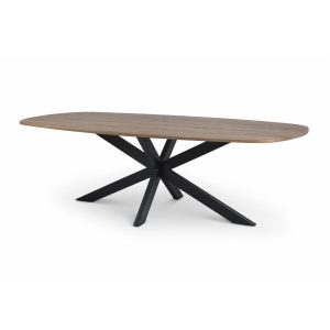 Vergadertafel Deens ovaal X-Line, 300 x 120 cm.